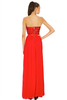 Sequin Bandeau Gown