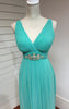 Tiffany Blue Chiffon Dress